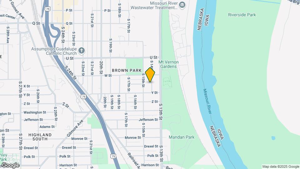 5826 S 14th St Mapa y Detalles de la Ubicación