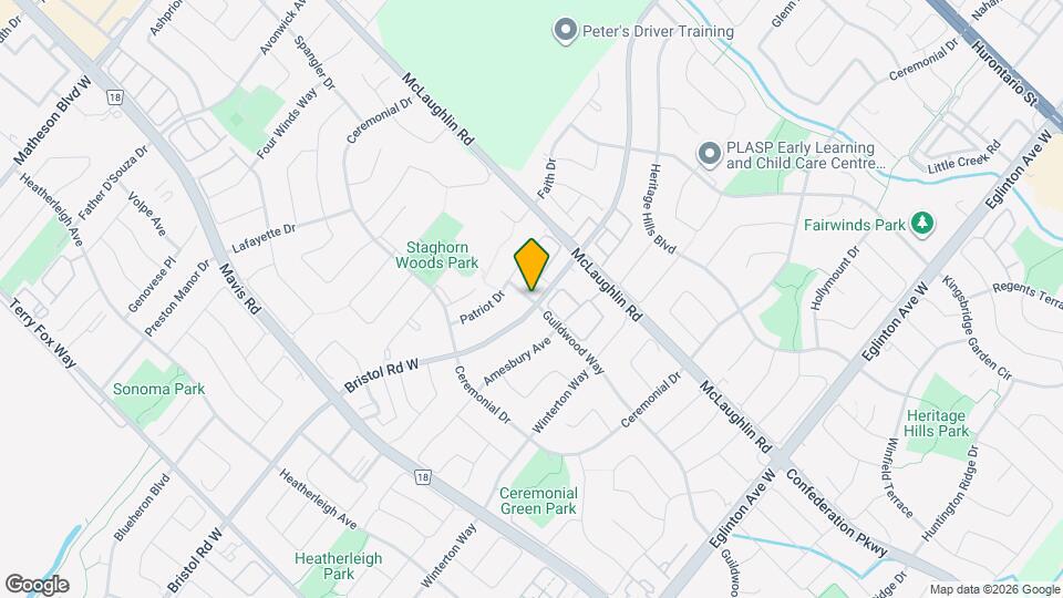 5311 Shackleton Way Map and Location Details