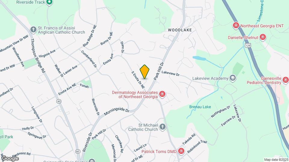 1101 Enota Cir NE Map and Location Details