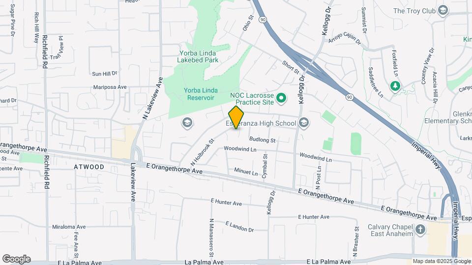 1817 N Symphony St Map and Location Details