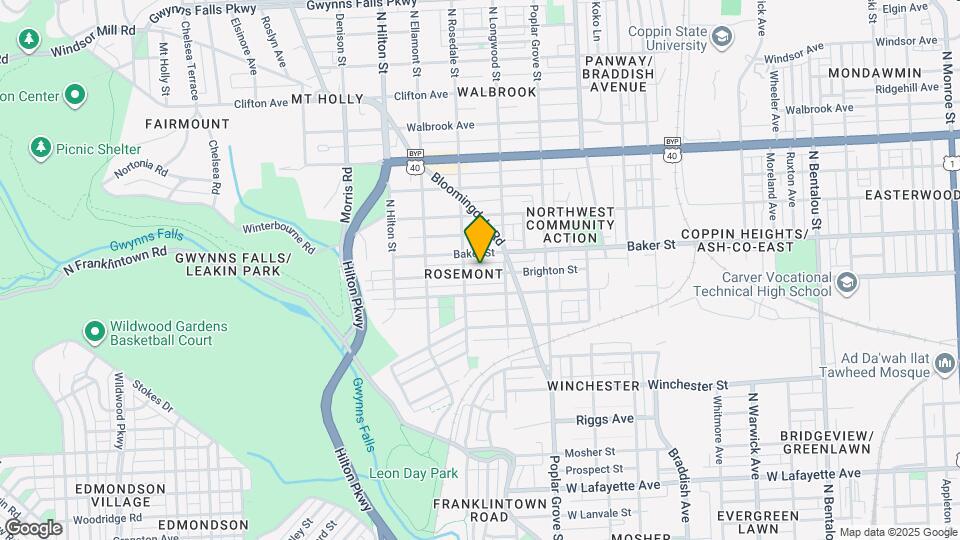 3038 Brighton St Map and Location Details