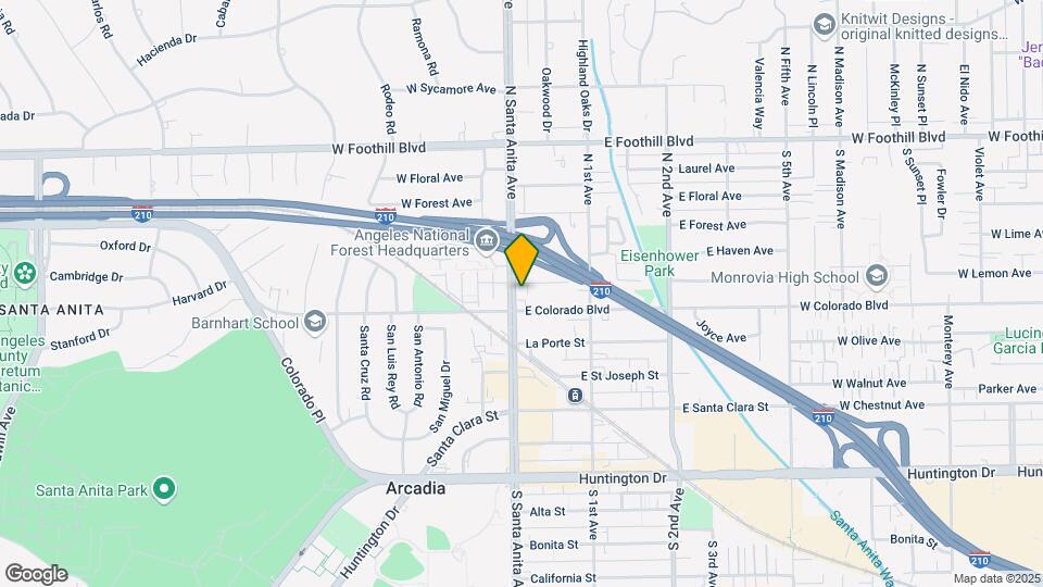 510-514 N Santa Anita Ave Map and Location Details