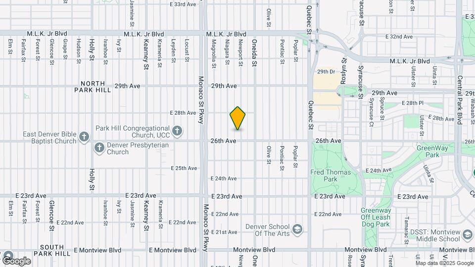 2625 Newport St Map and Location Details