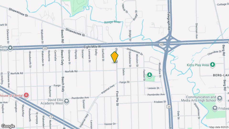 20441 Five Pts St Map and Location Details