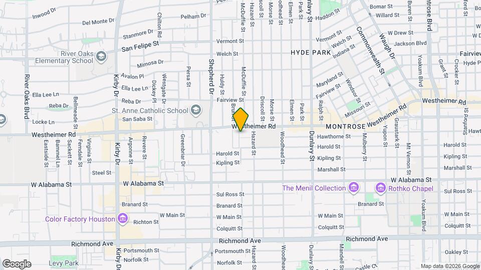 1934 Hawthorne St Mapa y Detalles de la Ubicación
