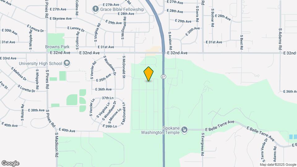 3543 S Keller Ln Map and Location Details