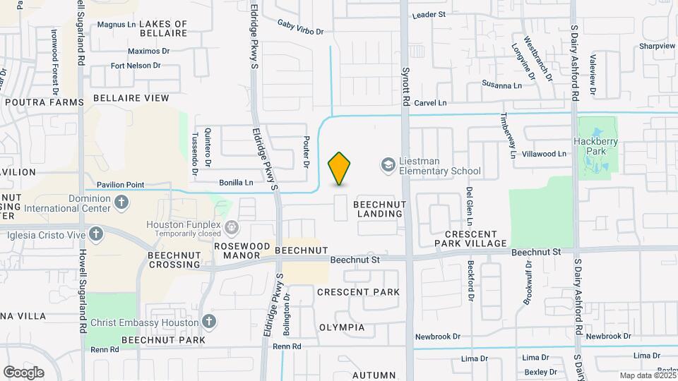 13414 Beechglen Ln Map and Location Details
