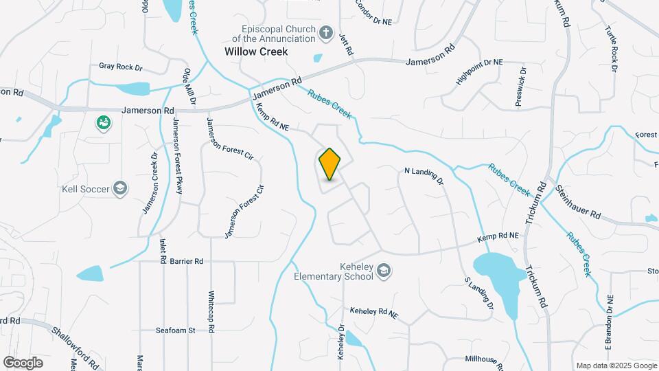 4636 Breakwater Way NE Map and Location Details