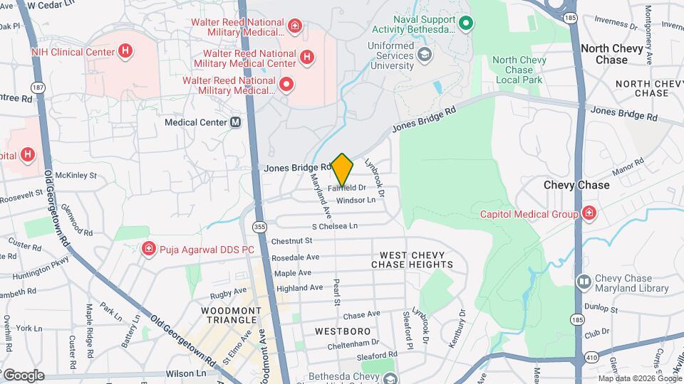 4536 Fairfield Dr Map and Location Details