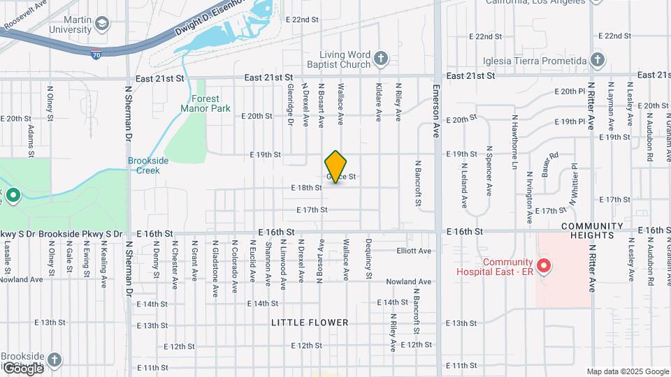 4715 E 18th St Mapa y Detalles de la Ubicación