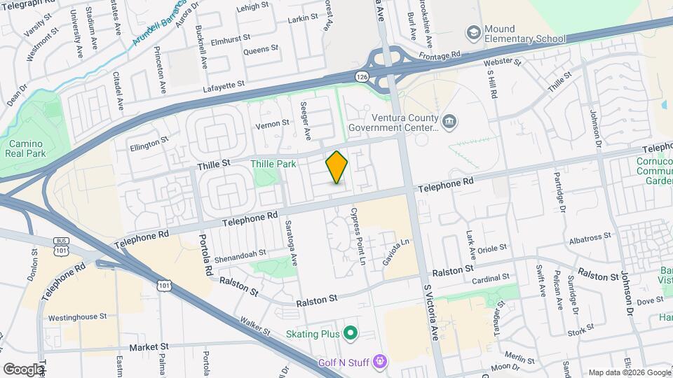 5605 Dorsey St Map and Location Details