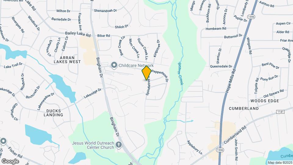 2228 Spindletree Dr Mapa y Detalles de la Ubicación