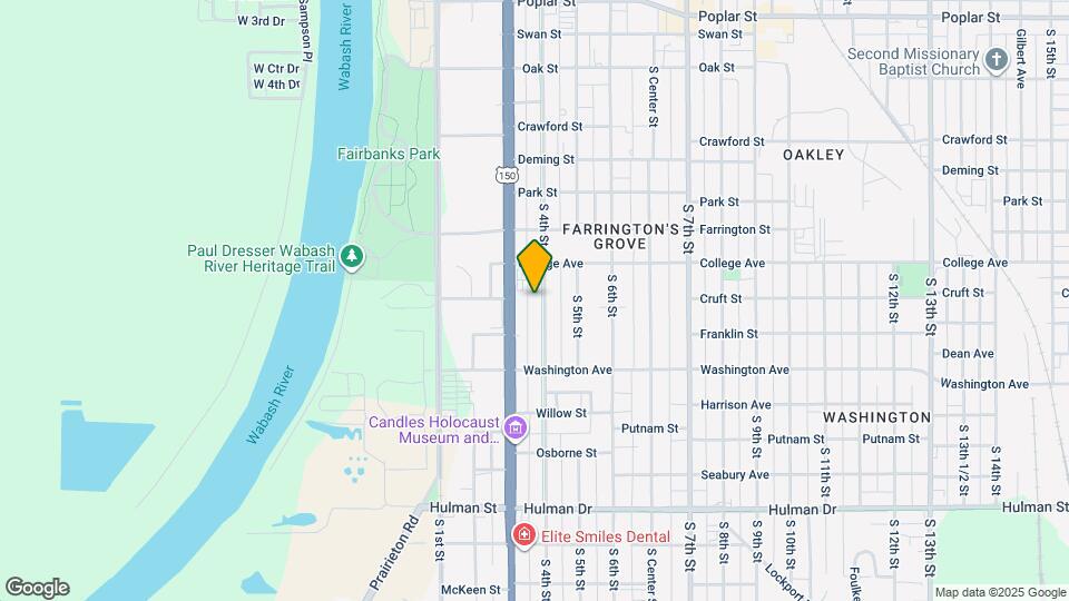 1141 S 4th St Map and Location Details