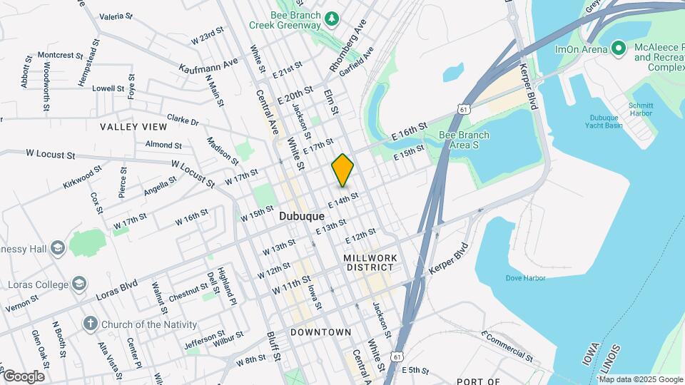 1433 Washington St, Unit 1433 Washington Street Map and Location Details