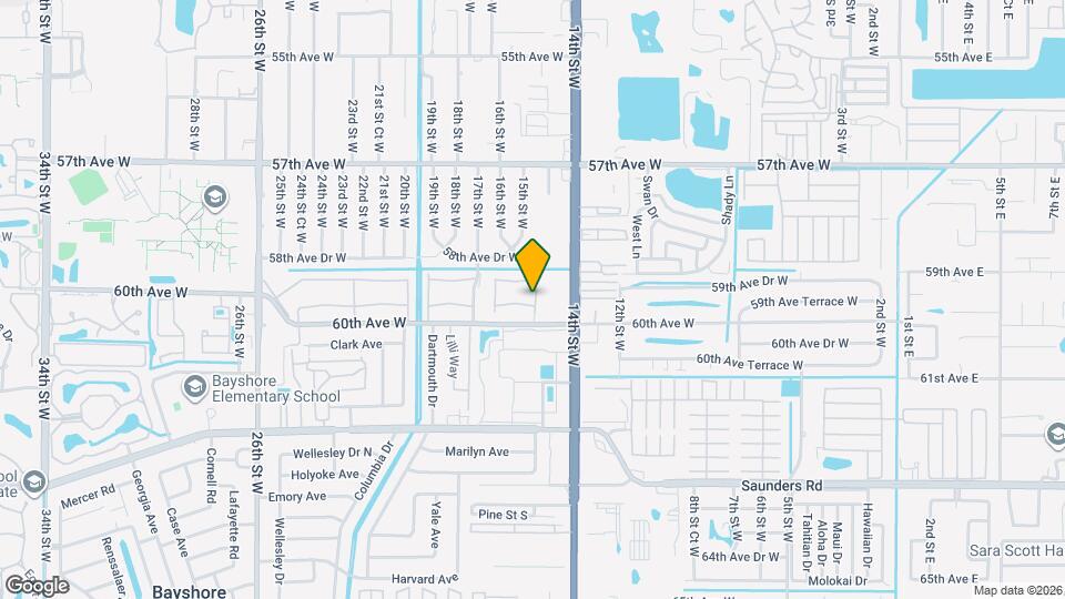 5940 Todd St Map and Location Details