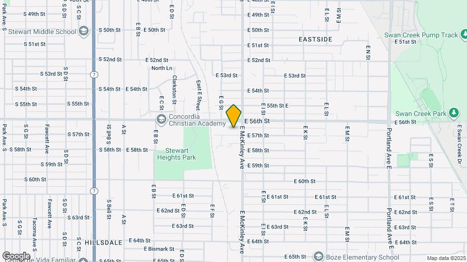 633 E 57th St Map and Location Details