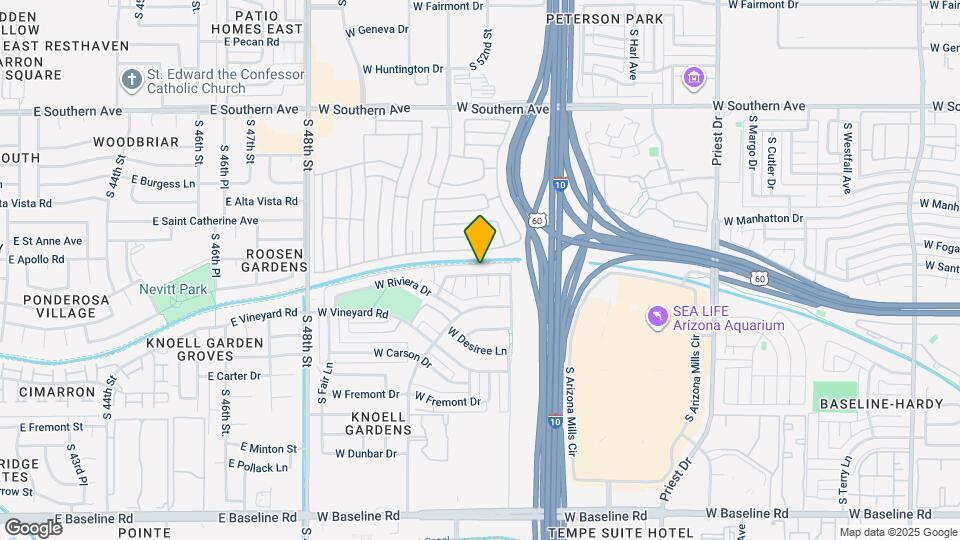 2108 W Hermosa Dr Map and Location Details