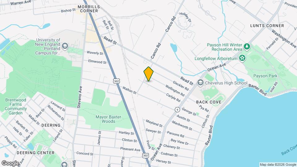 115 Carlyle Rd, Unit 1 Map and Location Details