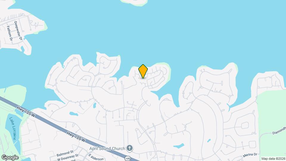 178 April Point Dr N Mapa y Detalles de la Ubicación