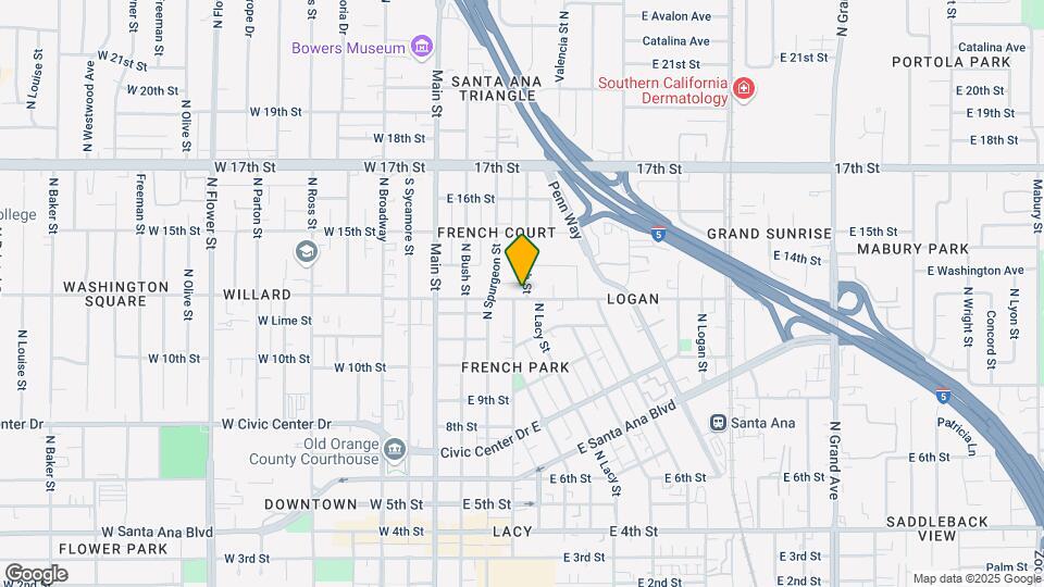 1324-1330 French St Map and Location Details