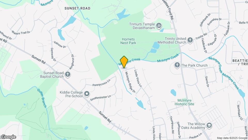 3646 Trull St Map and Location Details