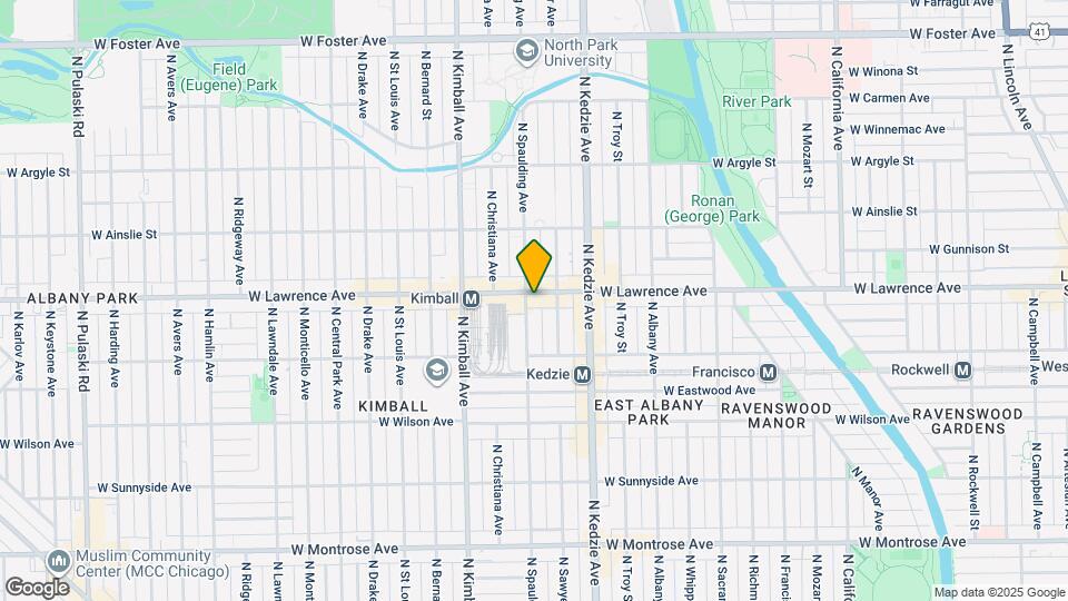 3253 W Lawrence Ave Map and Location Details