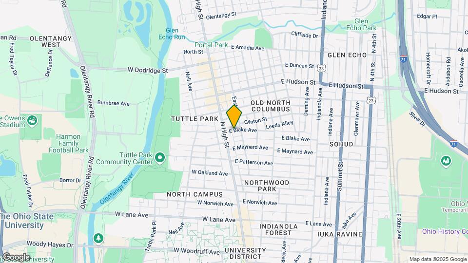 23 E Blake Ave Mapa y Detalles de la Ubicación