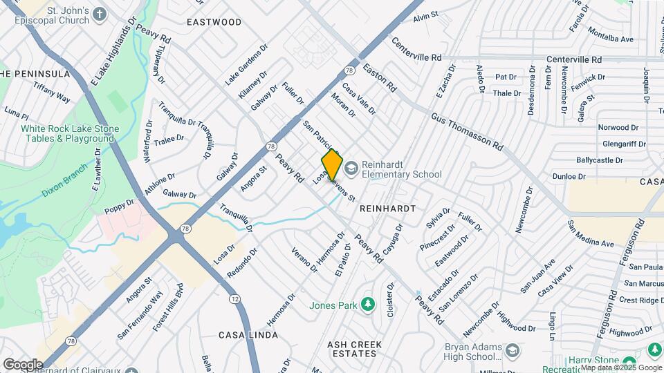 10021 Olmos Dr Map and Location Details