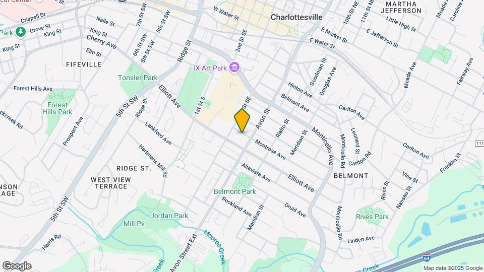 610 Montrose Avenue Apt B Map and Location Details