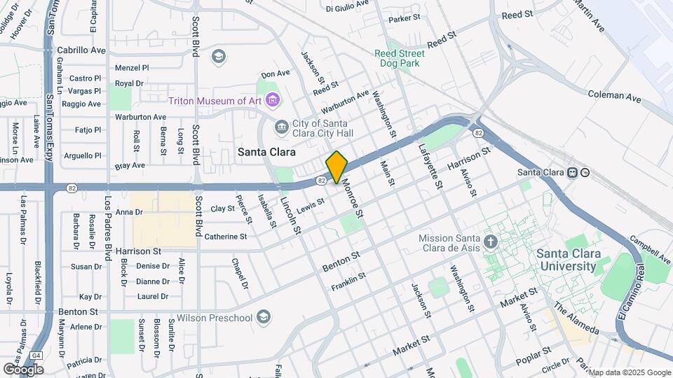 1359 Lewis St Map and Location Details