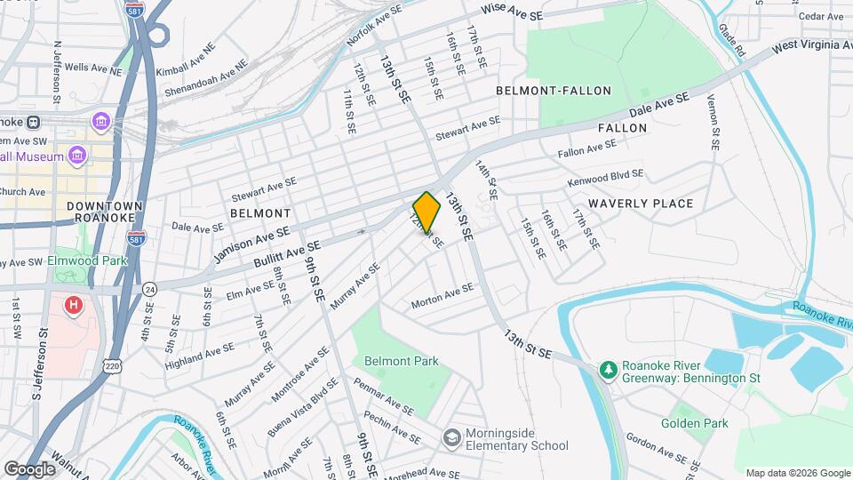 1015 12th St SE Map and Location Details