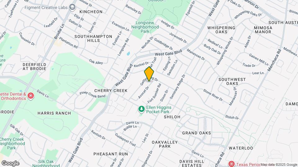 8202 Avocet Dr Map and Location Details