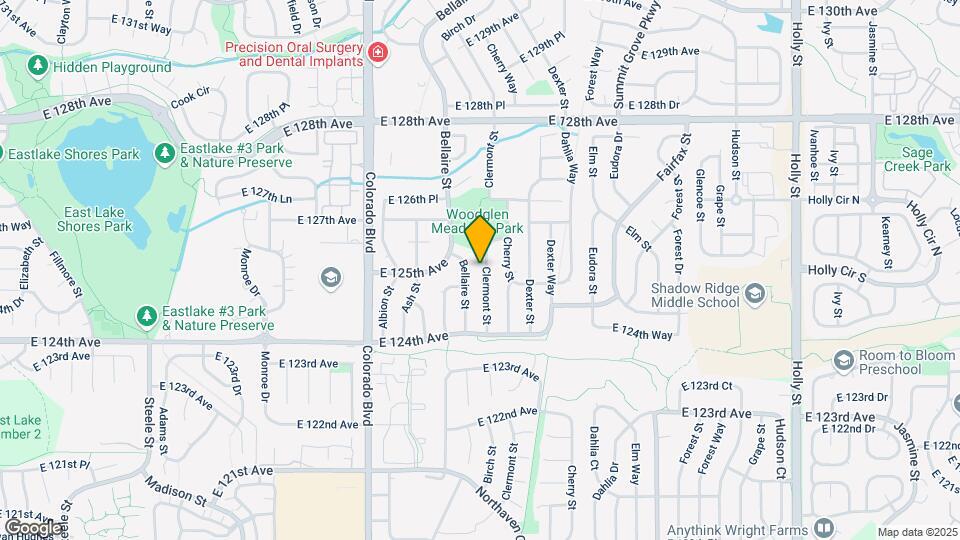 12521 Clermont St Map and Location Details
