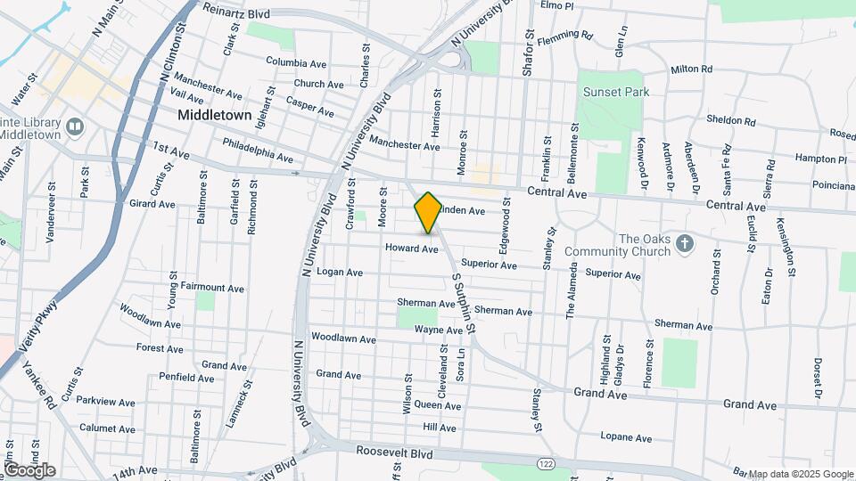 2108 Arlington Ave Mapa y Detalles de la Ubicación