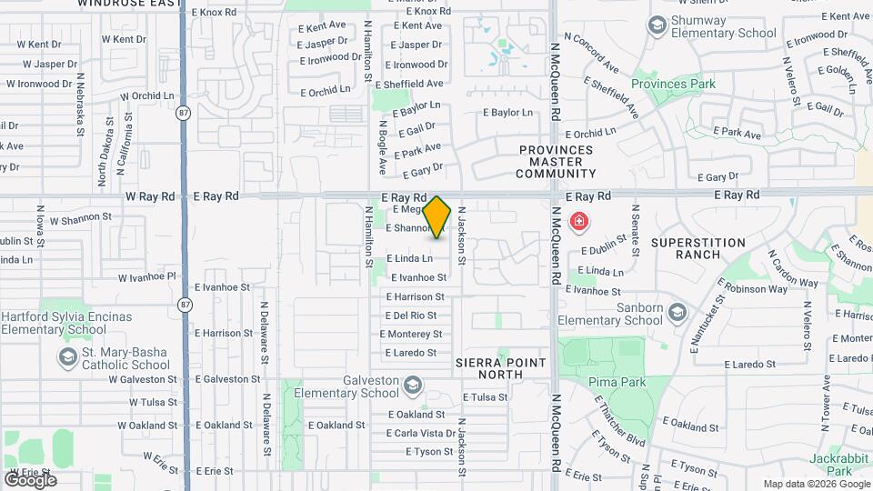 875 N Ithica Ct Map and Location Details