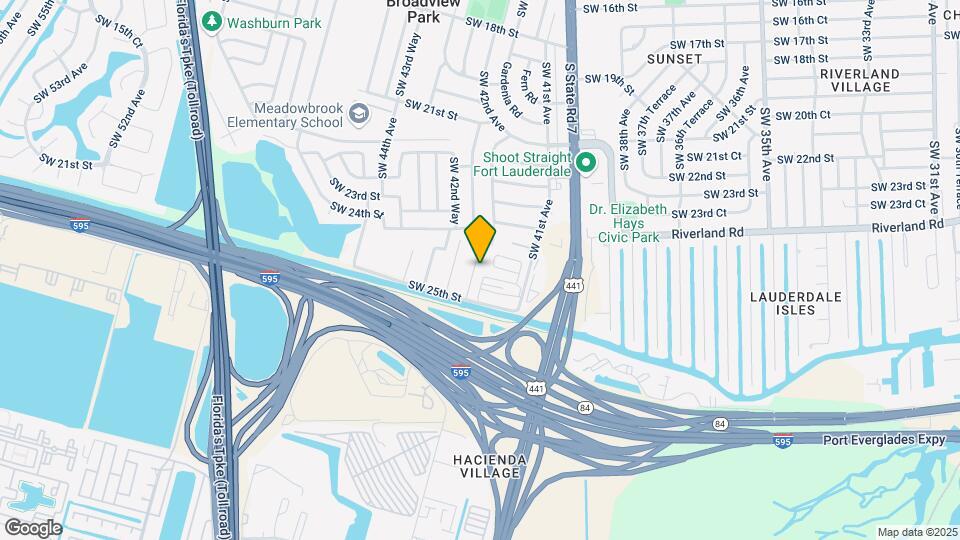 2430 SW 42nd Ave Map and Location Details