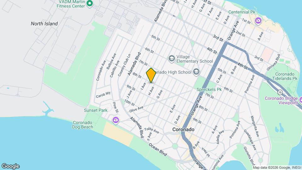 804-808 H Ave Map and Location Details