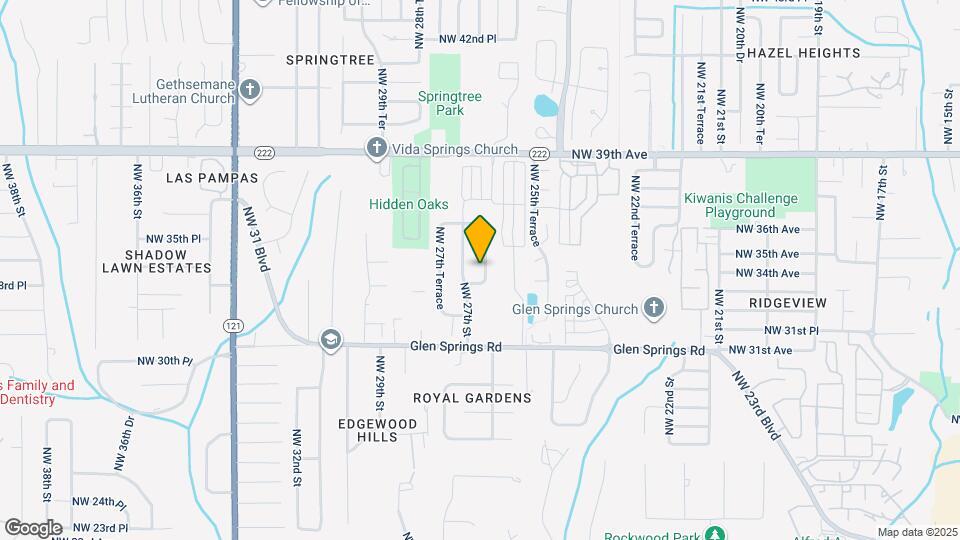 3400 NW 26th Ter Map and Location Details