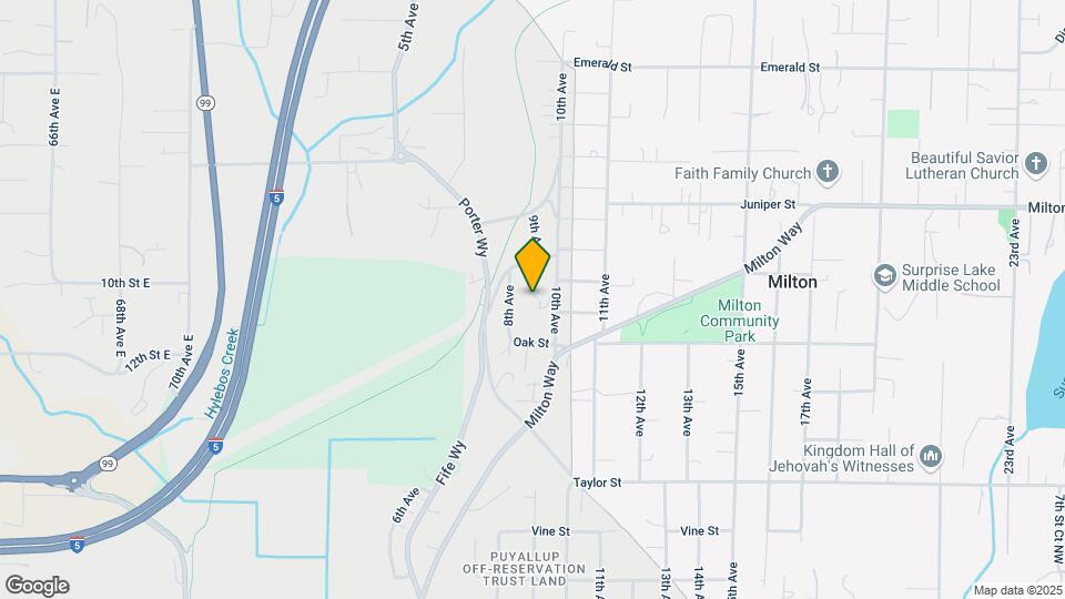 Milton Apartments Map and Location Details