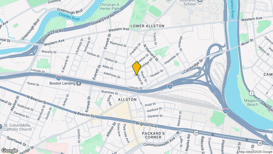 2 Alcott St Mapa y Detalles de la Ubicación