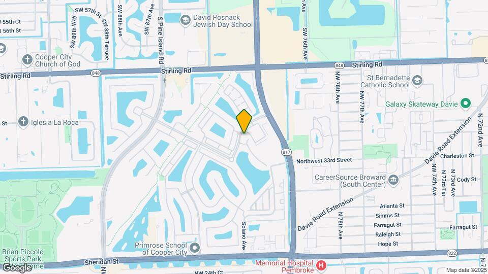 3974 NW 82nd Dr Map and Location Details