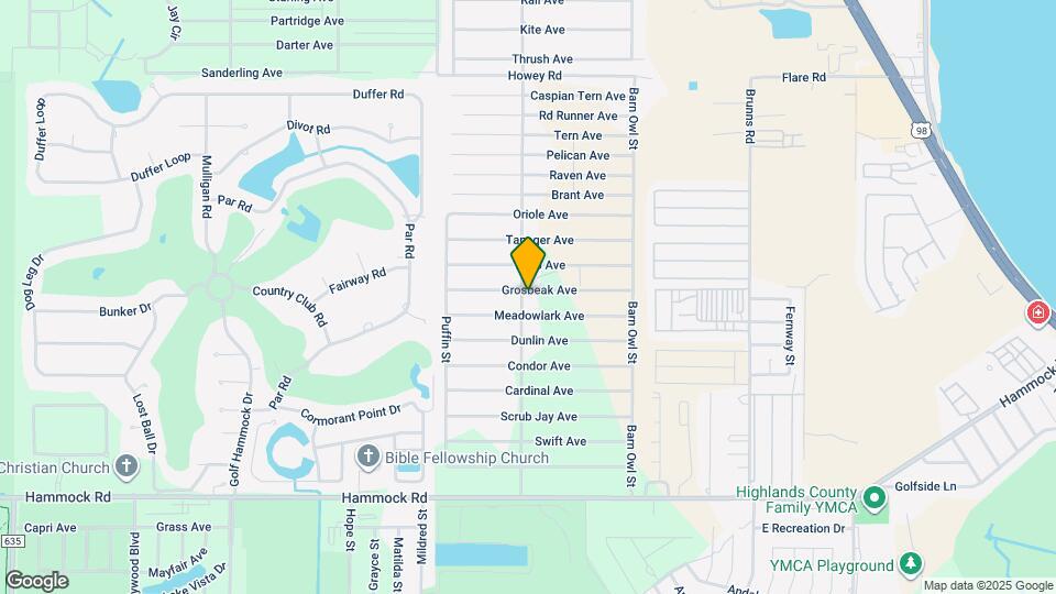 268 Grosbeak Ave Map and Location Details
