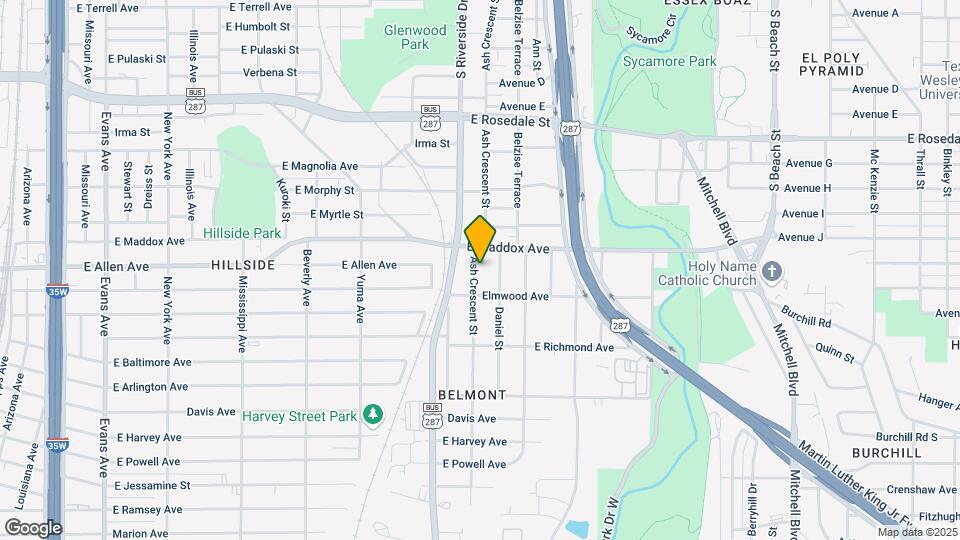 1703 Ash Crescent St Map and Location Details