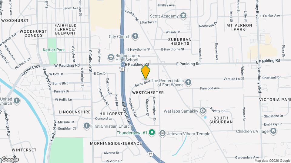 6010 Chaddsford Dr Map and Location Details