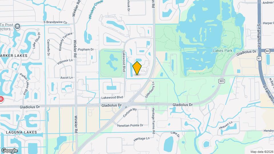 8121 S Woods Cir, Unit 14 Map and Location Details