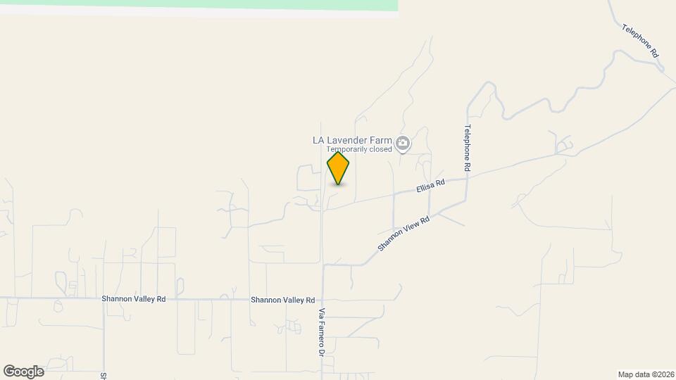 35850 Via Famero Dr Map and Location Details