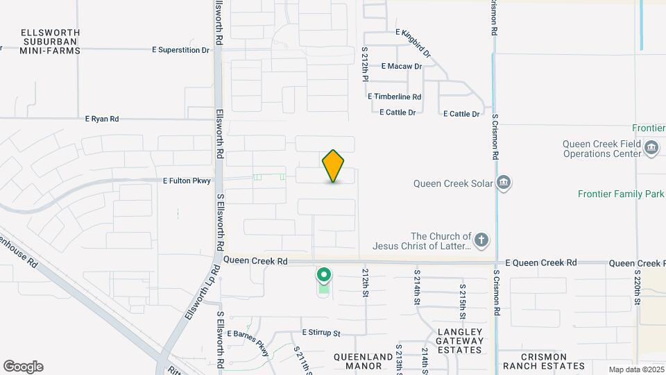 21135 E Arrowhead Trail Map and Location Details