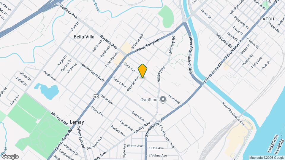 709 Dammert Ave Mapa y Detalles de la Ubicación