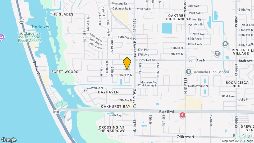 13788 84th Terrace N Map and Location Details