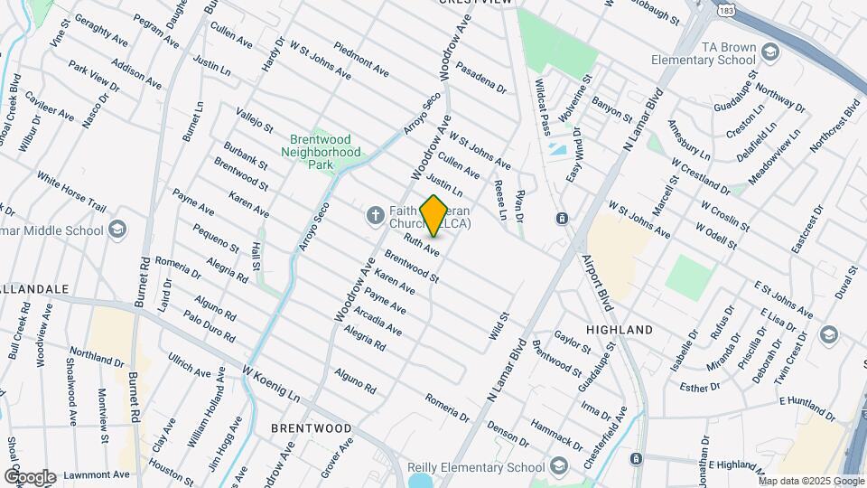 1204 Ruth Ave Mapa y Detalles de la Ubicación